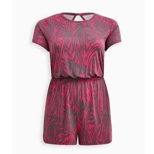NWT | Torrid Super Soft Elastic Waist Lounge Romper | Size 1